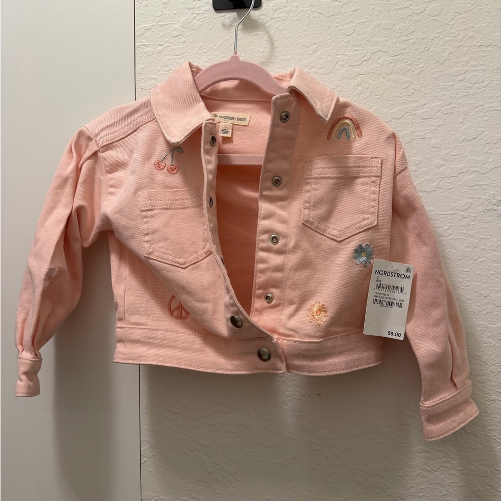 Toddler denim Jacket NWT size 2t